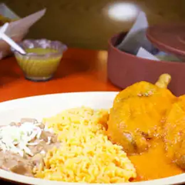 2 Chiles Rellenos.