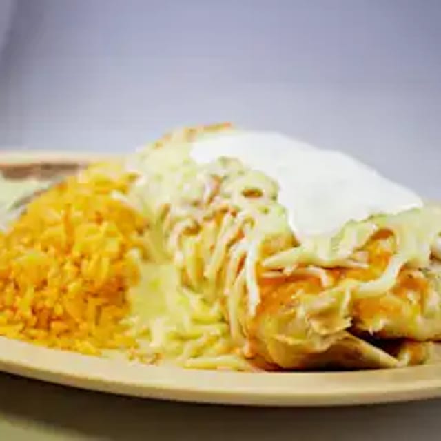 Burrito Suizo Dinner.